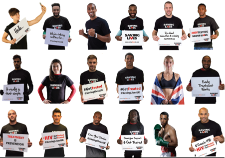 18 Sports Stars Supporting National HIV Test National