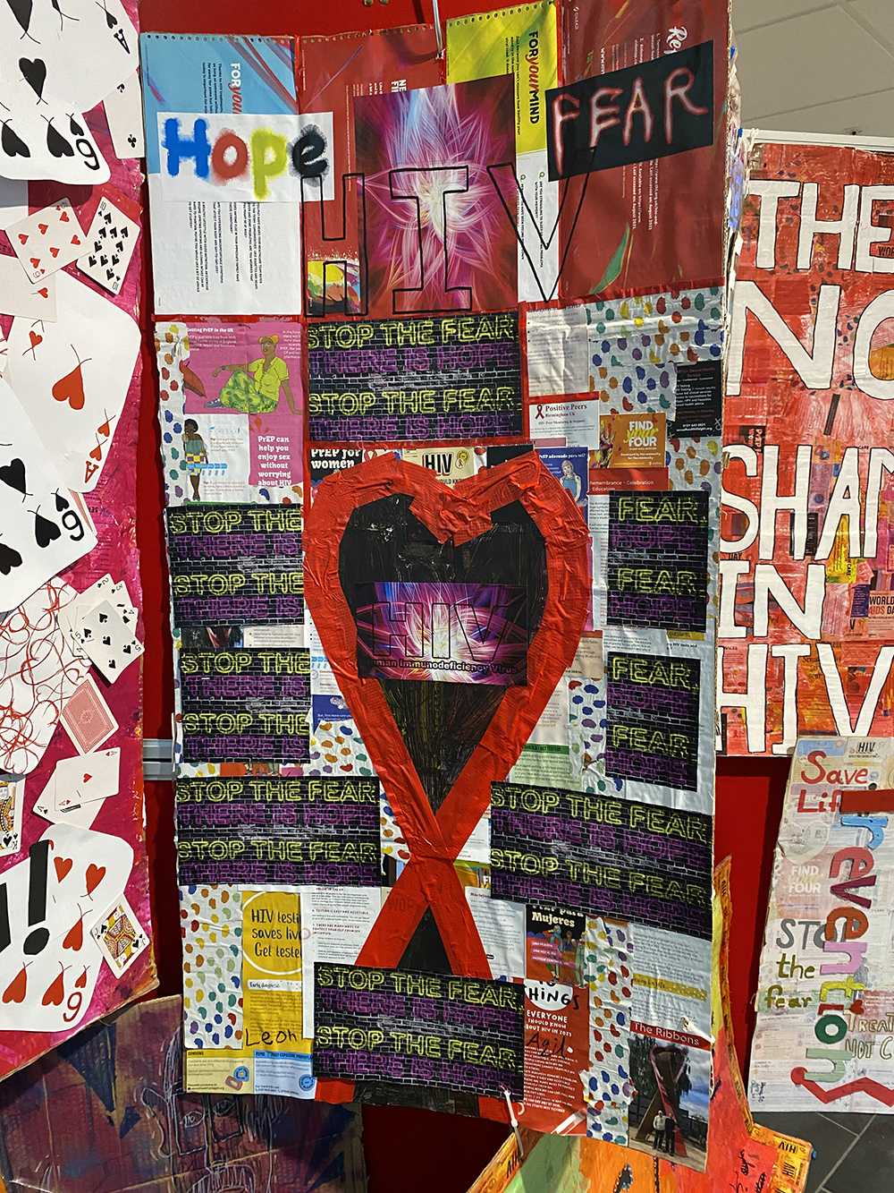 Promoting HIV Testing Week with Powerful Student Art - Saving Lives