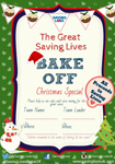 Saving Lives Bake off Poster Christmas-thumb