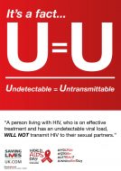 U=U, www.savinglivesuk.com, savinglivesuk, HIV, AIDS, worldAIDSday